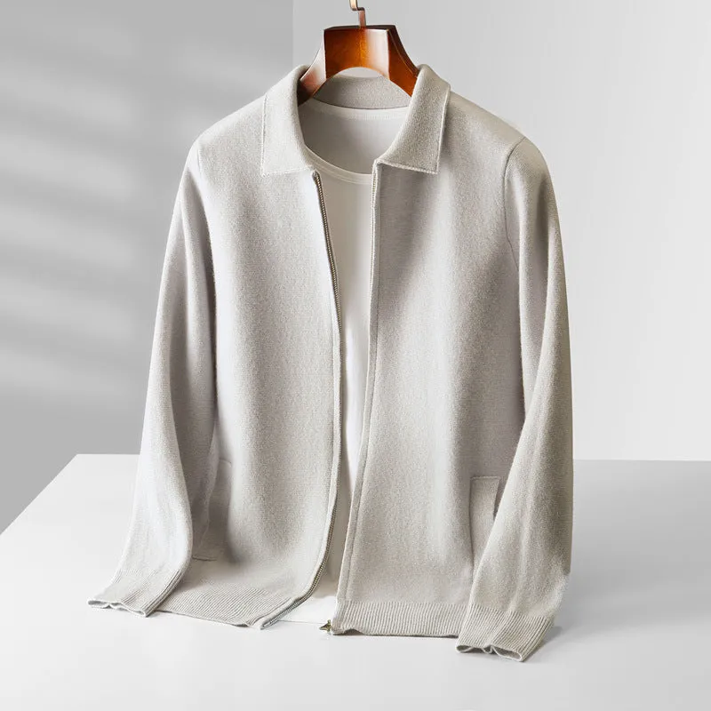 Adélard™ | Luxury Men's Cashmere Blend Casual Cardigan