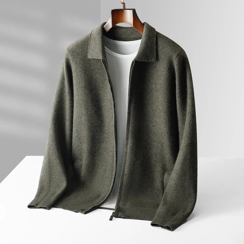 Adélard™ | Luxury Men's Cashmere Blend Casual Cardigan