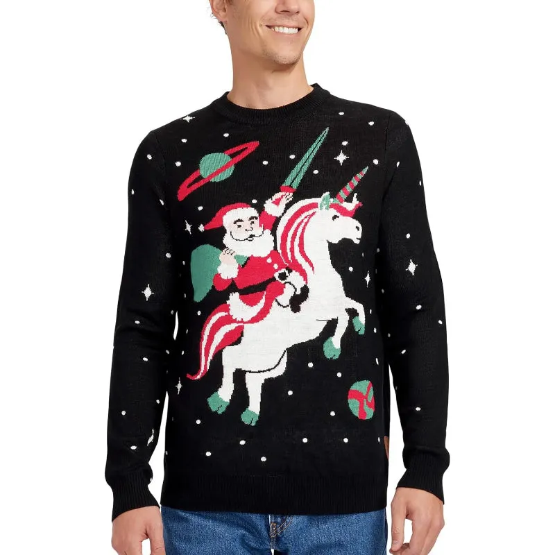 Animated And Festive Christmas Holiday Pullover Sweater