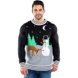 Animated And Festive Christmas Holiday Pullover Sweater