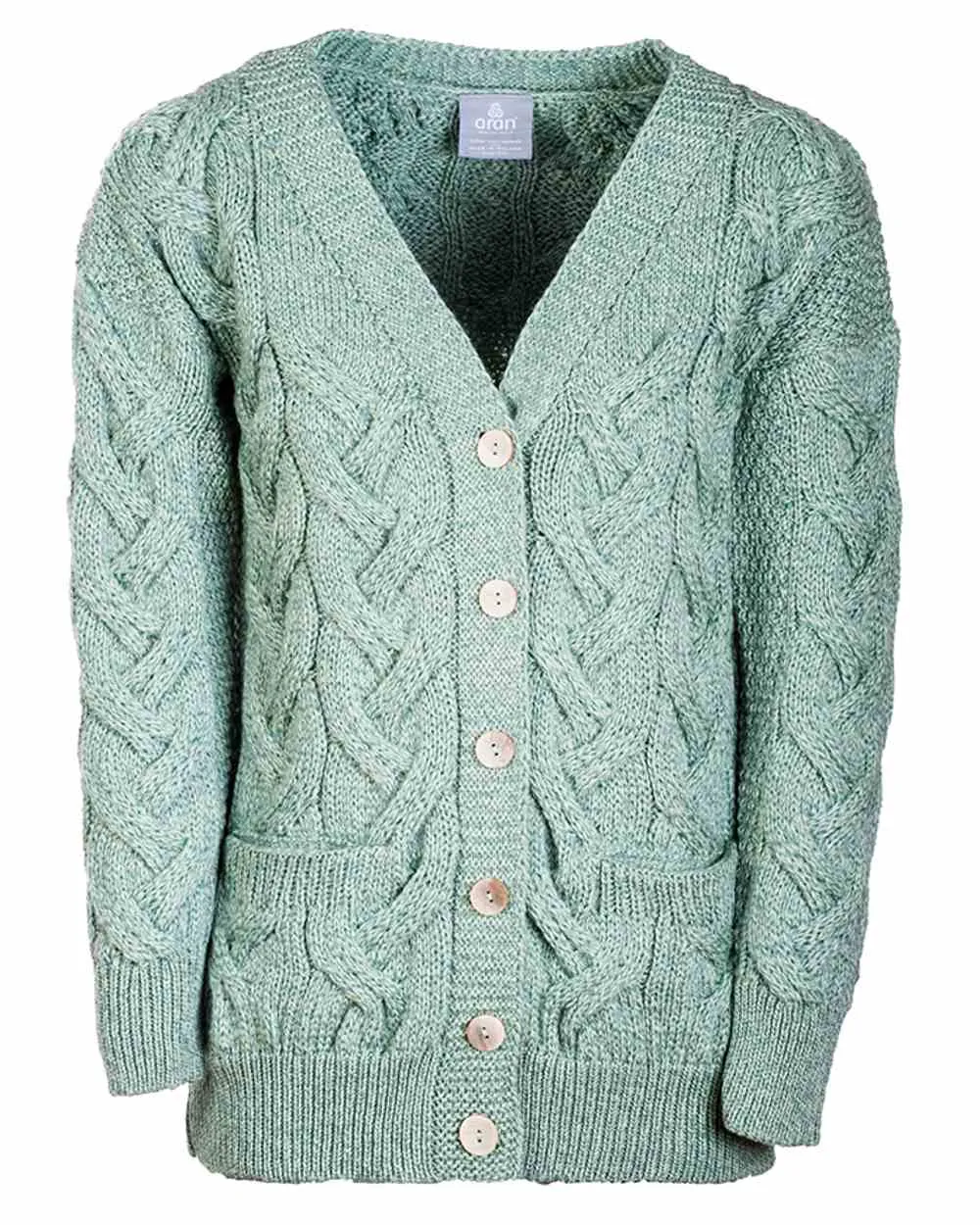 Aran Womens Downpatrick Cardigan