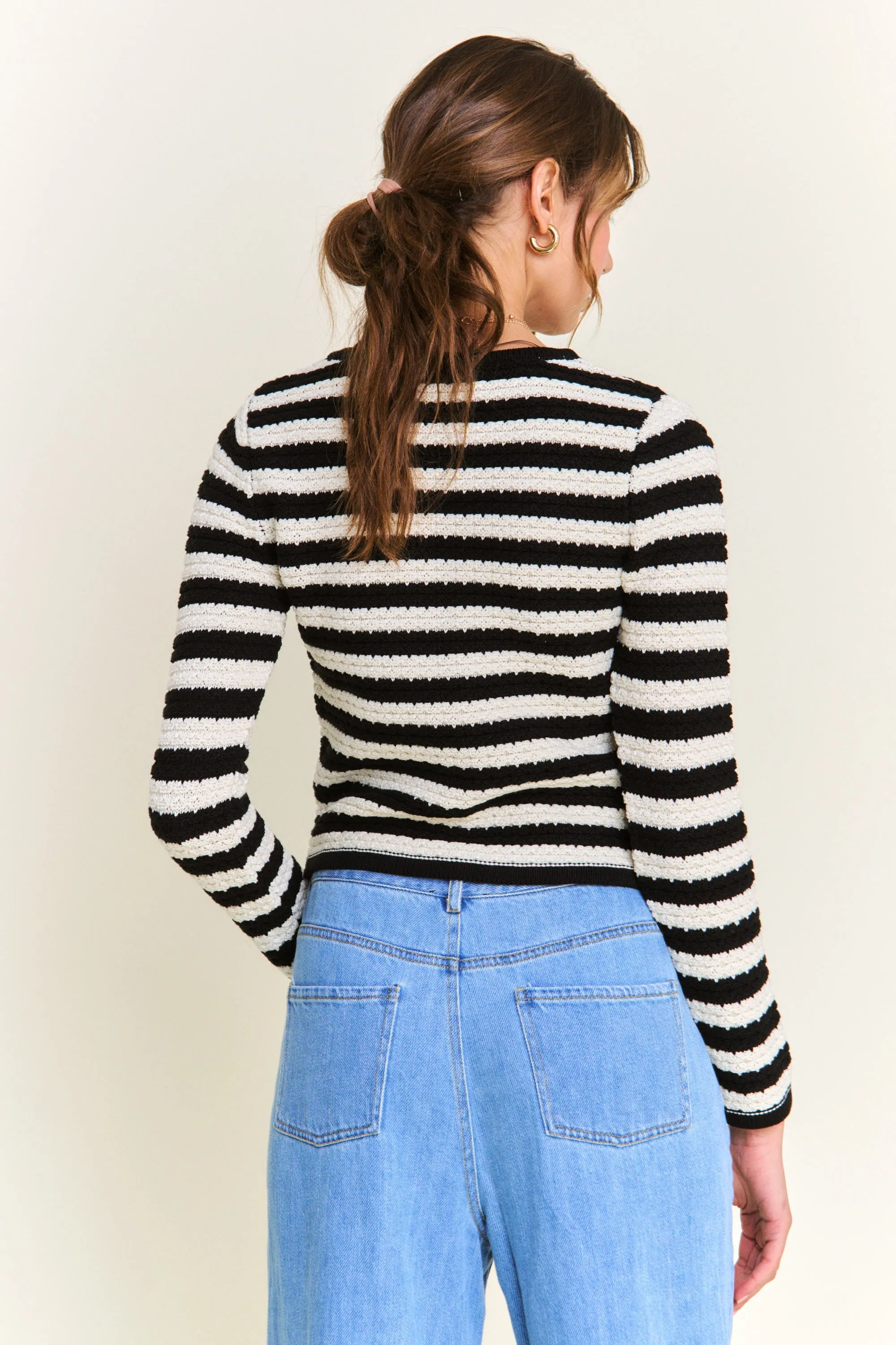 Beautiful Soul Striped Cardigan