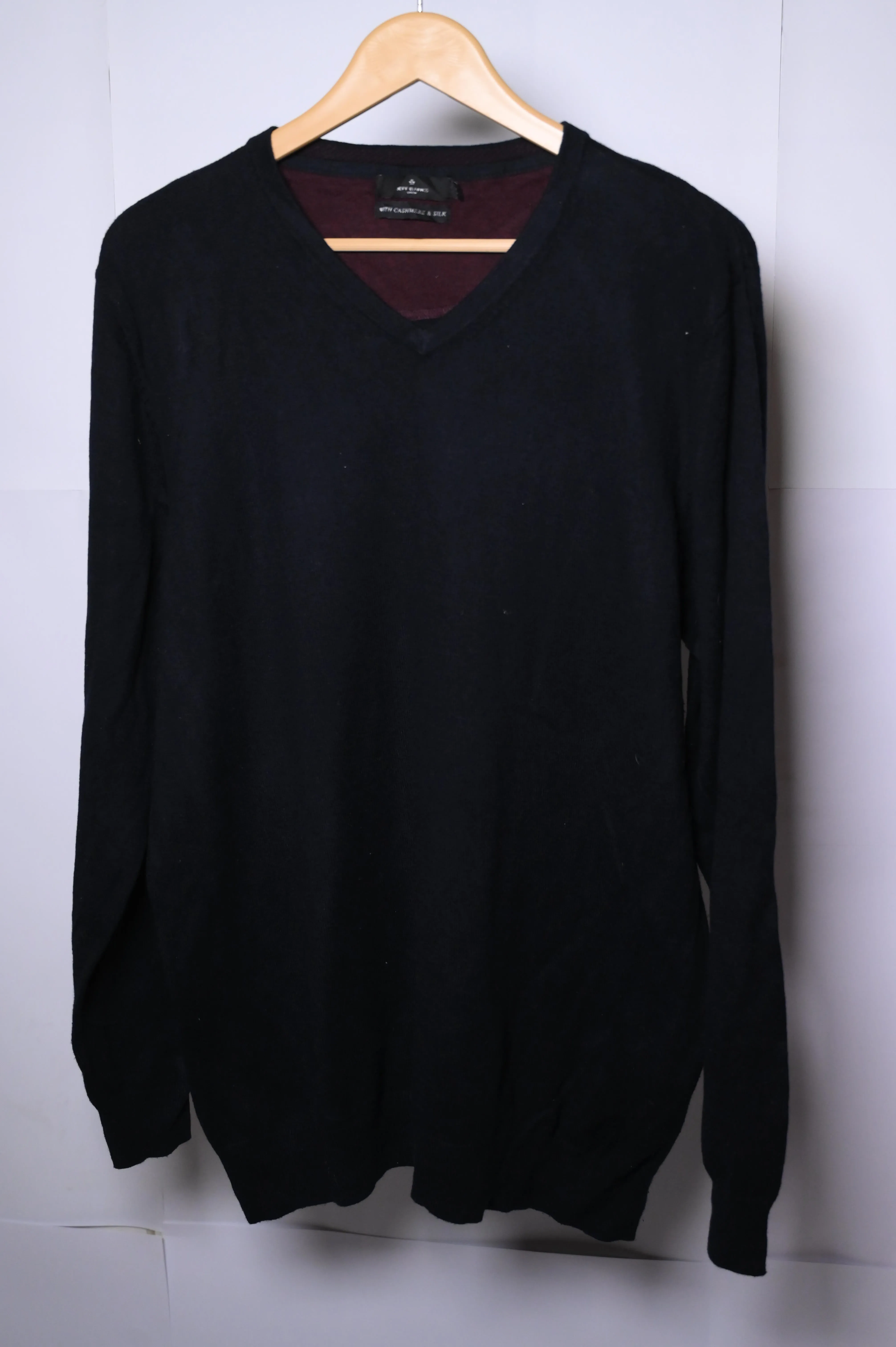 Black Jeff Banks London Large Sweater