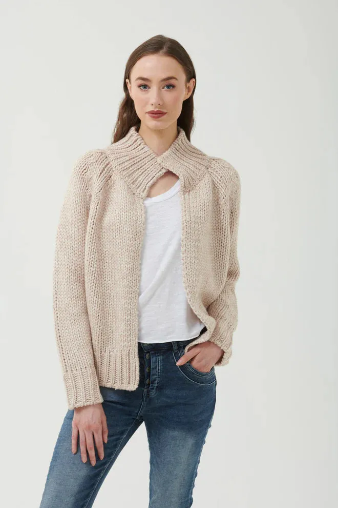 Blake Slouchy Cardigan - Natural