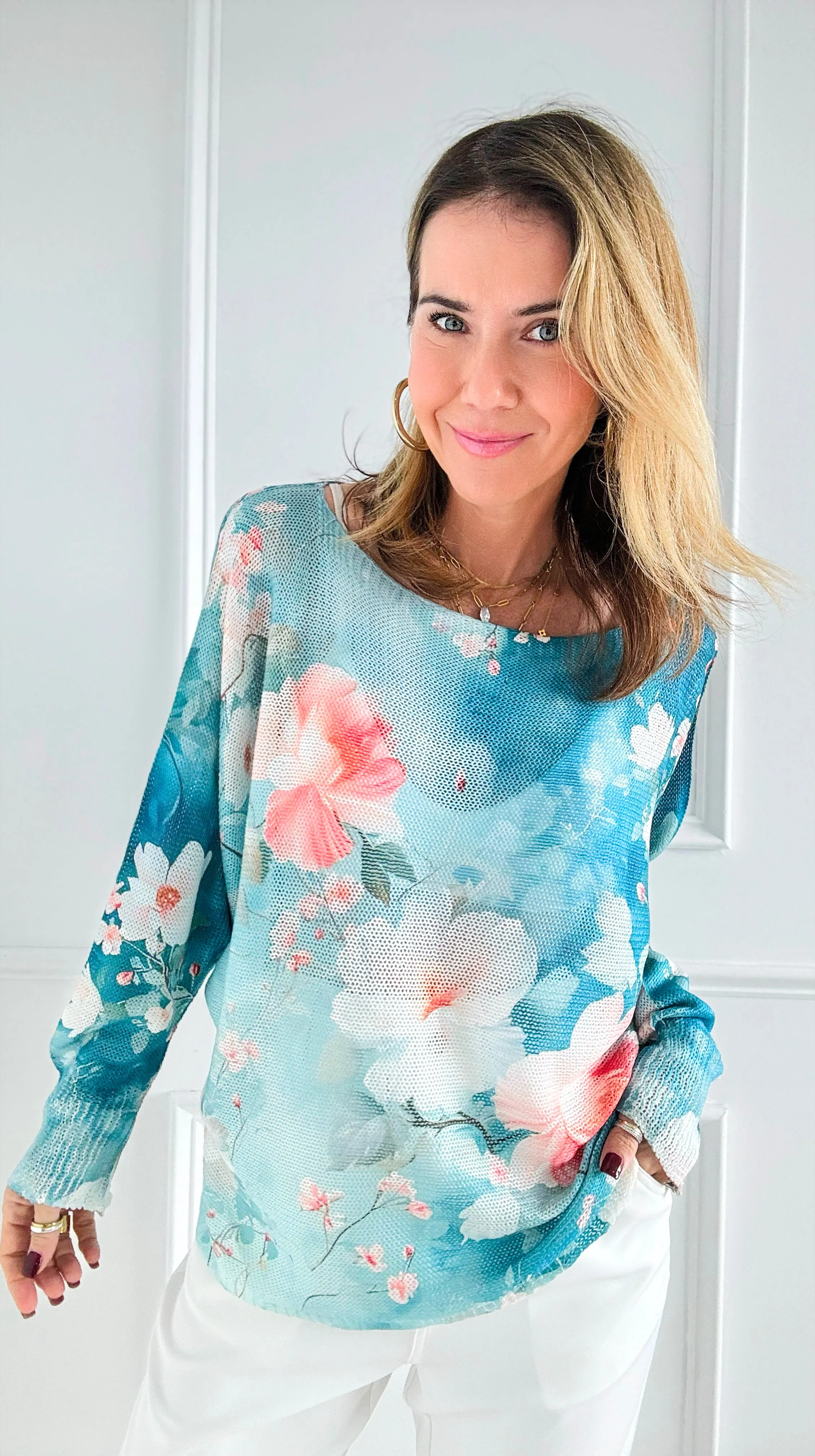 Blossom Breeze Italian St Tropez Knit