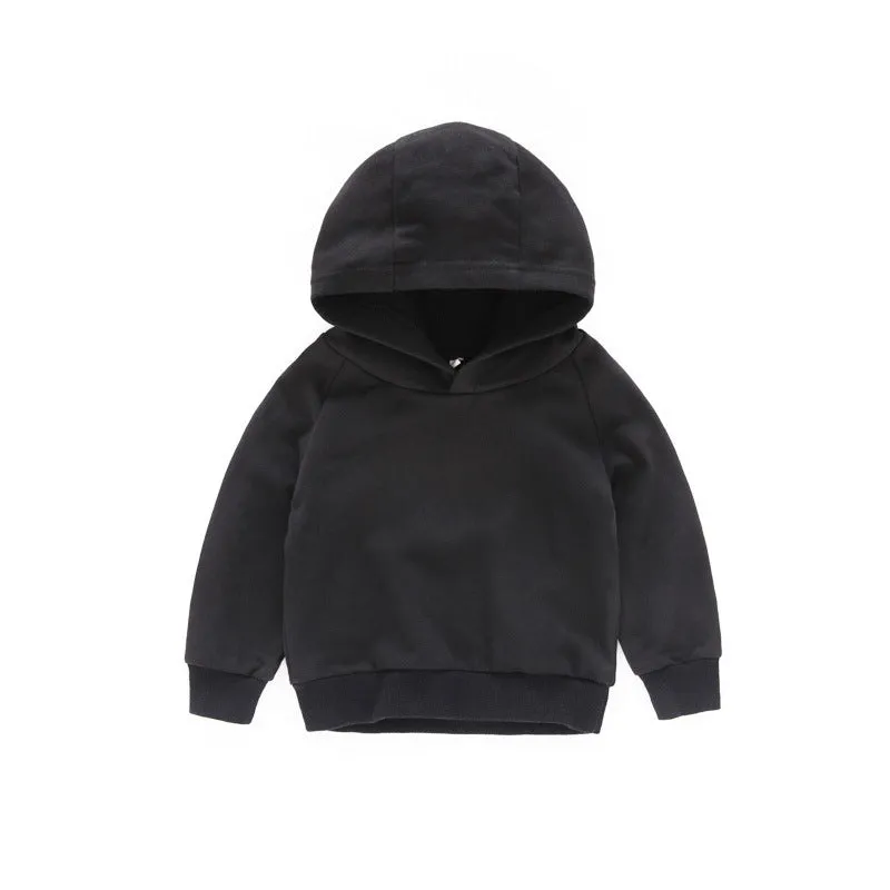 Children's hooded Pullover Sweater autumn boys' Top Girls' Autumn