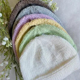 Classic merino baby beanie