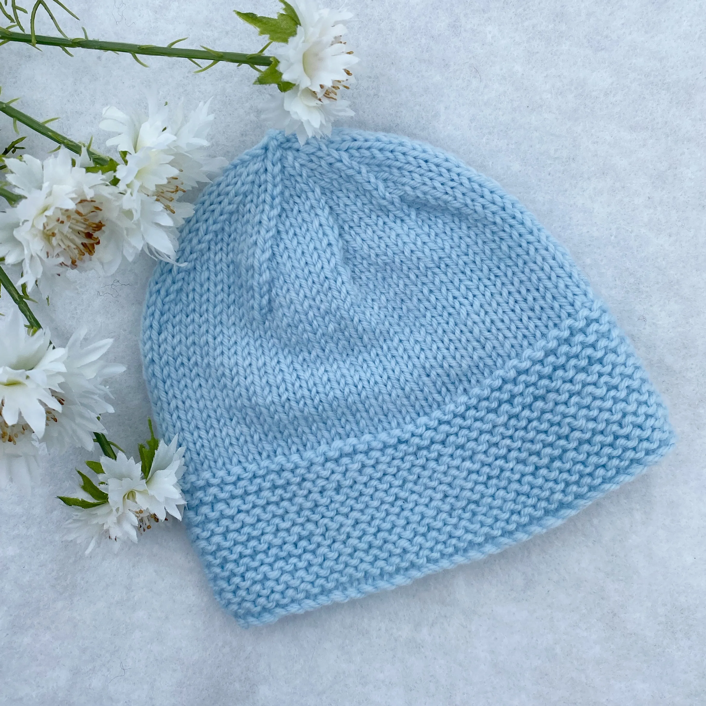 Classic merino baby beanie