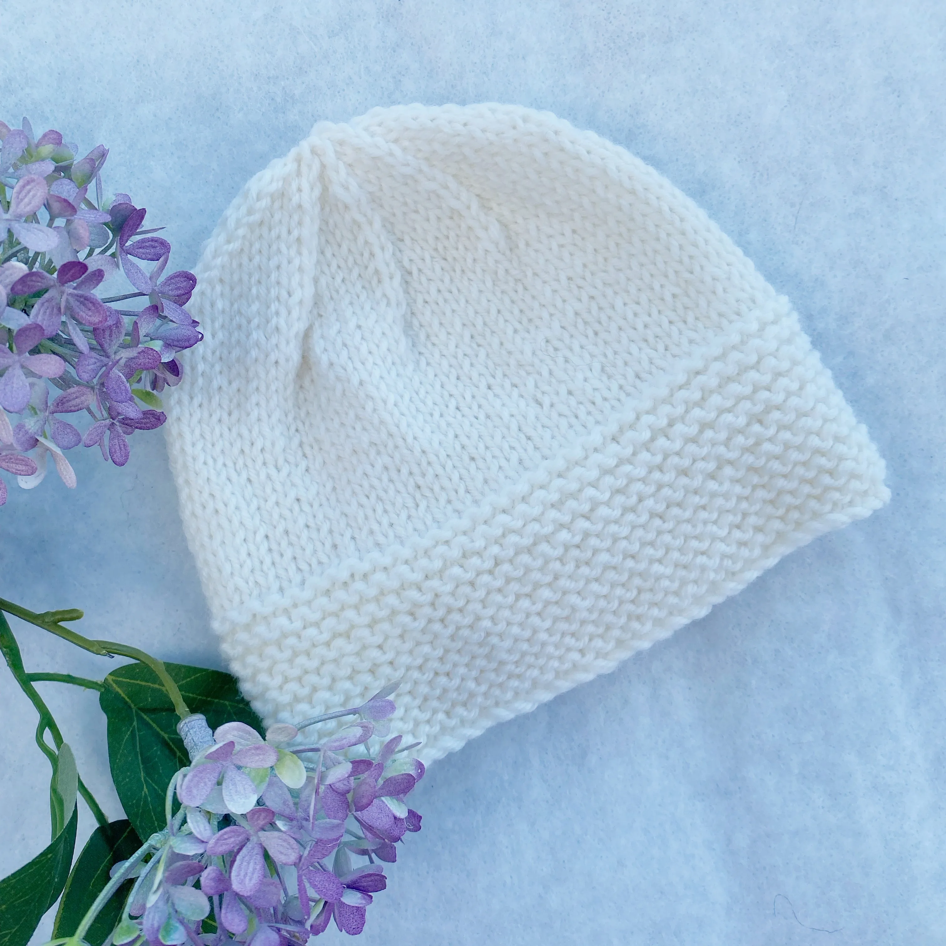 Classic merino baby beanie