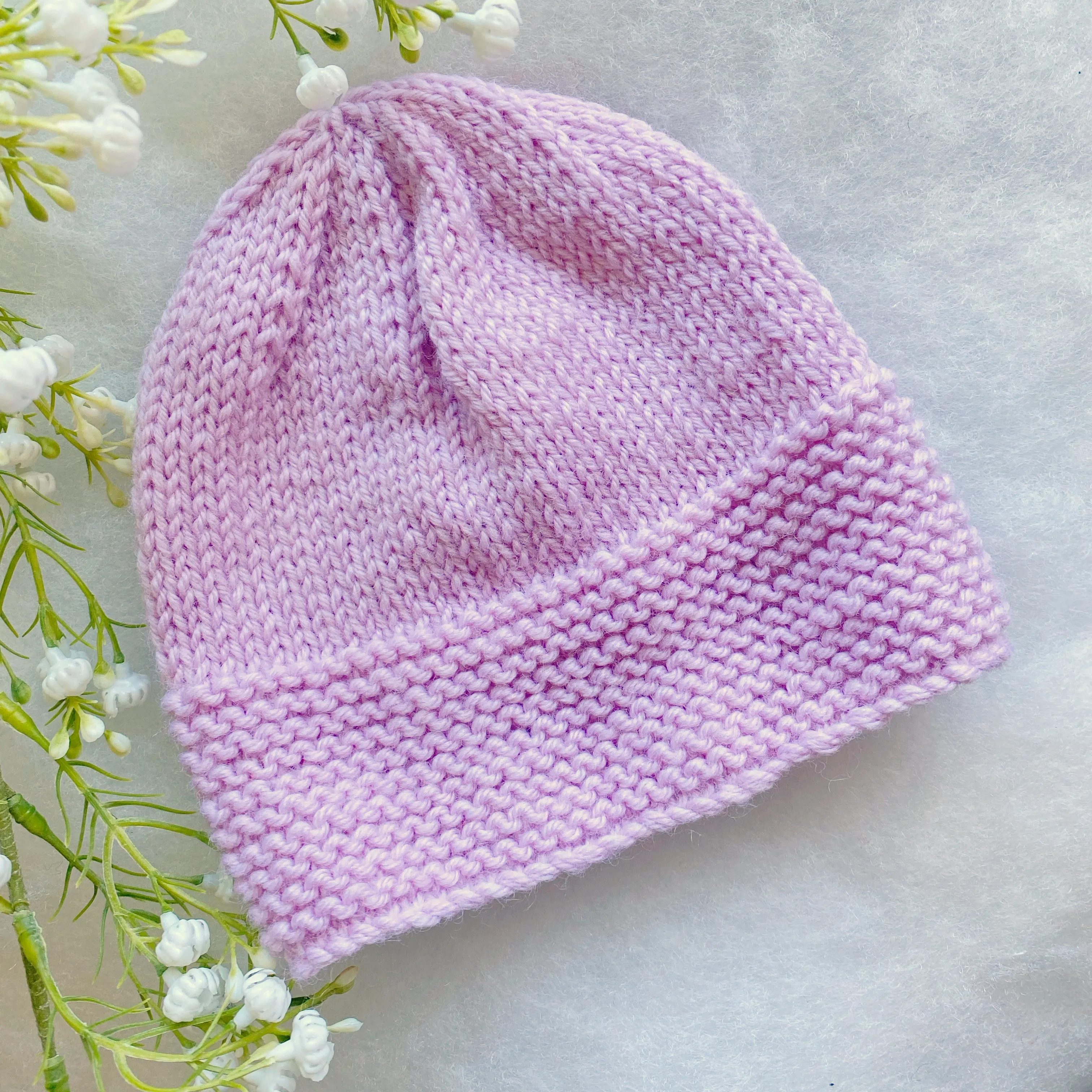 Classic merino baby beanie