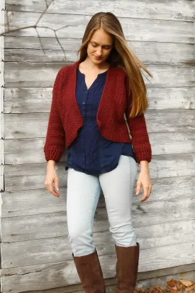 Crochet Kit - Ruby Cardigan