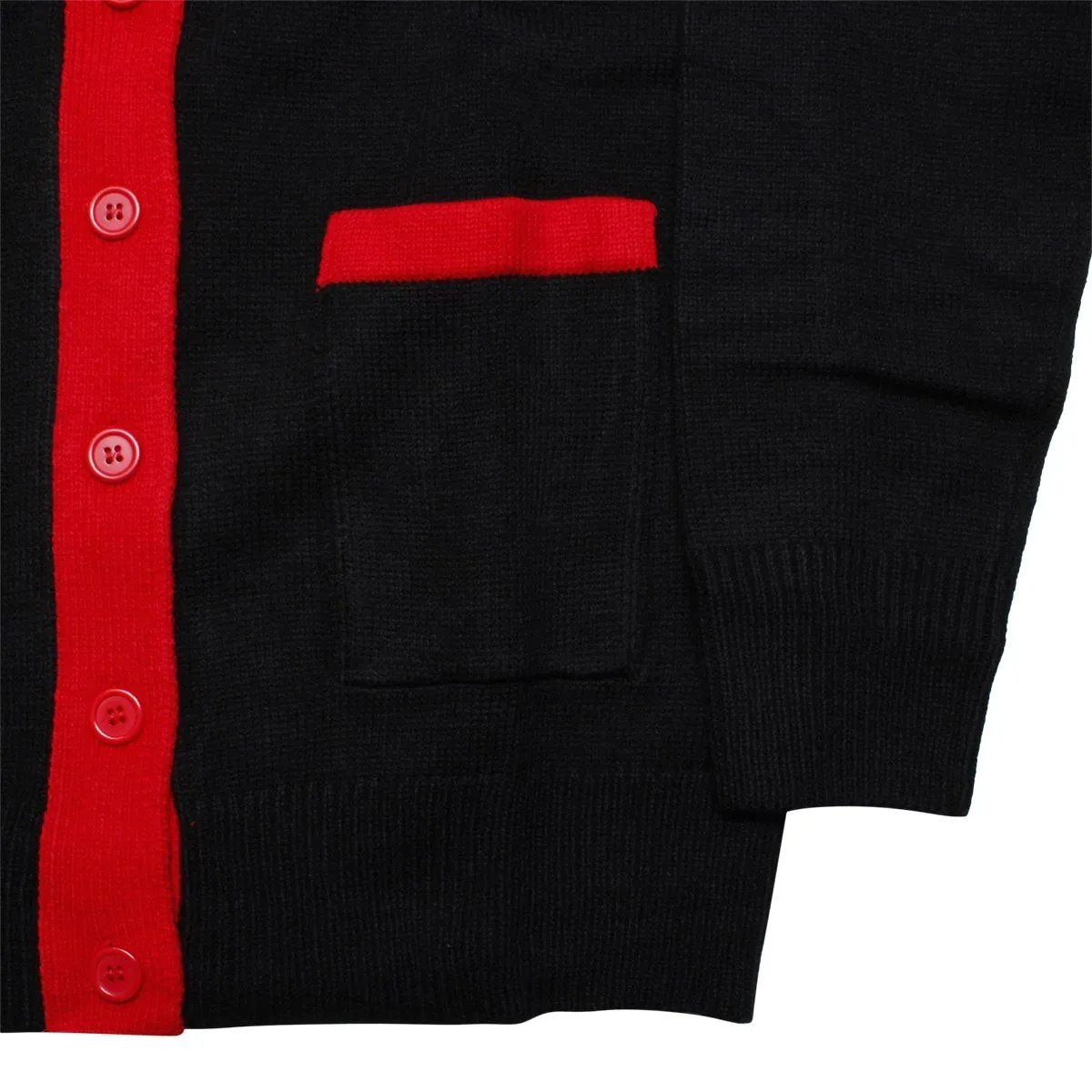 Delta Sigma Theta DST Sorority XS Black Letterman Sweater Cardigan