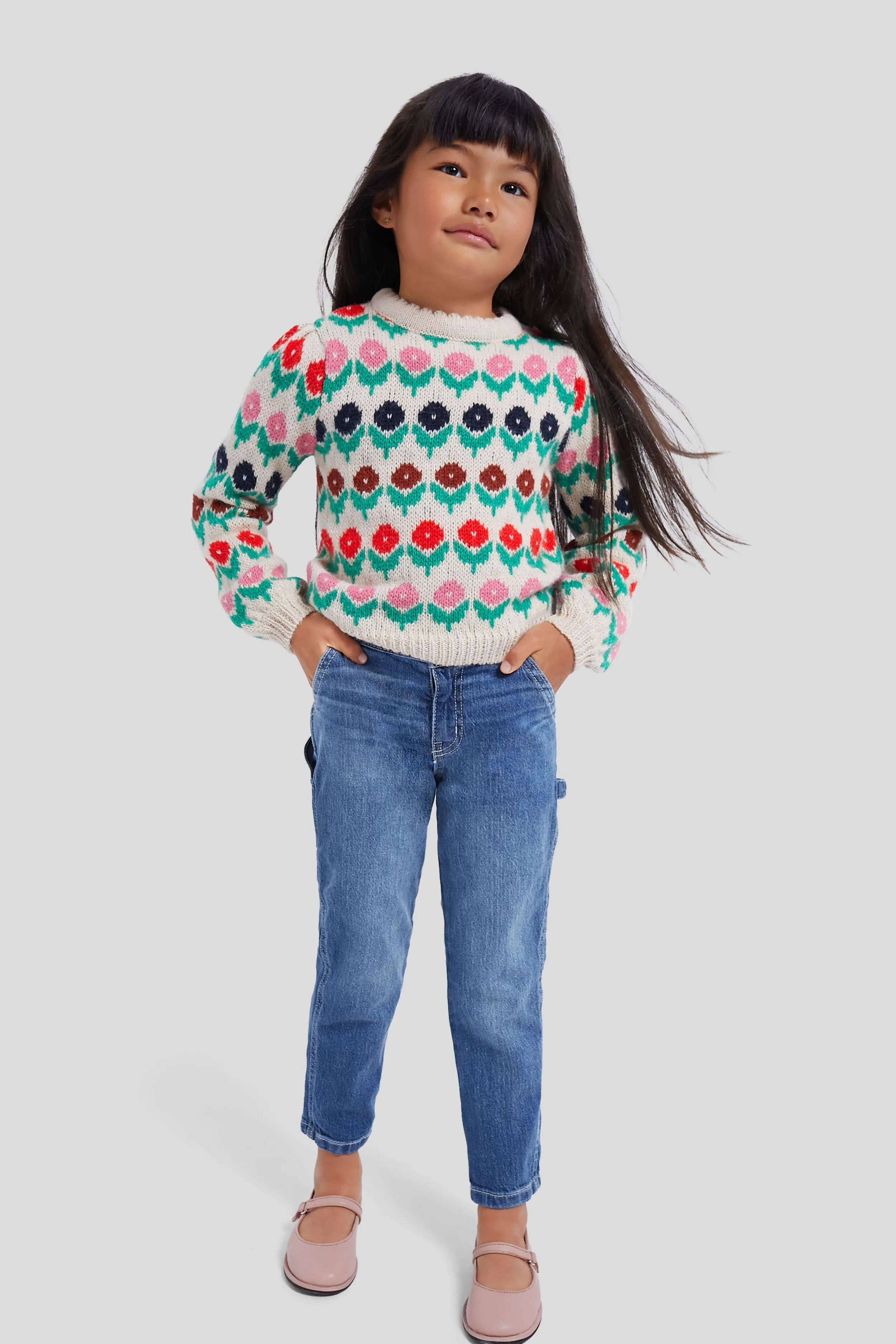 Fleurette Ecru Cleophee Jumper