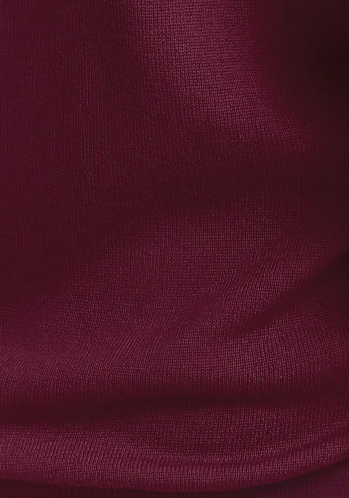 Francesca Sweater - Cabernet Crush