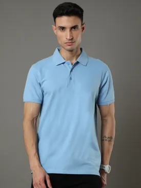 Indian Blue Polo Shirt