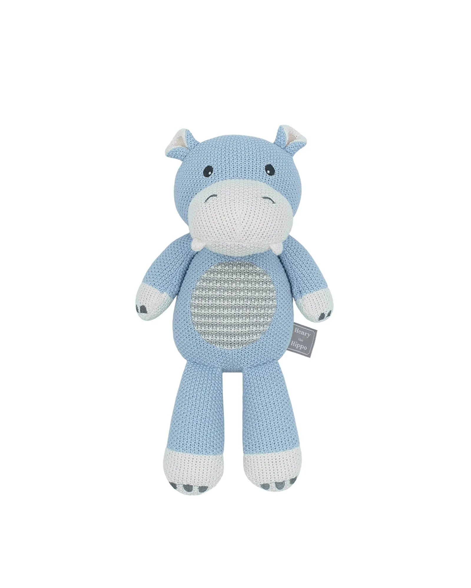 Knitted Toy Henry the Hippo