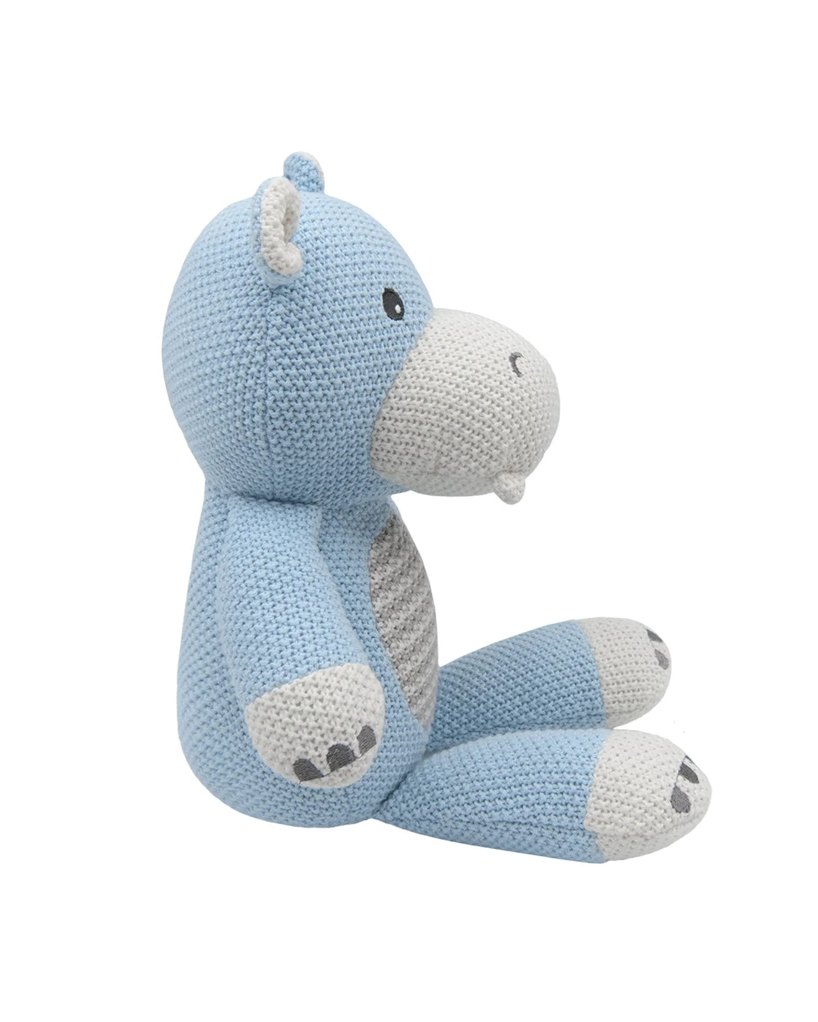 Knitted Toy Henry the Hippo