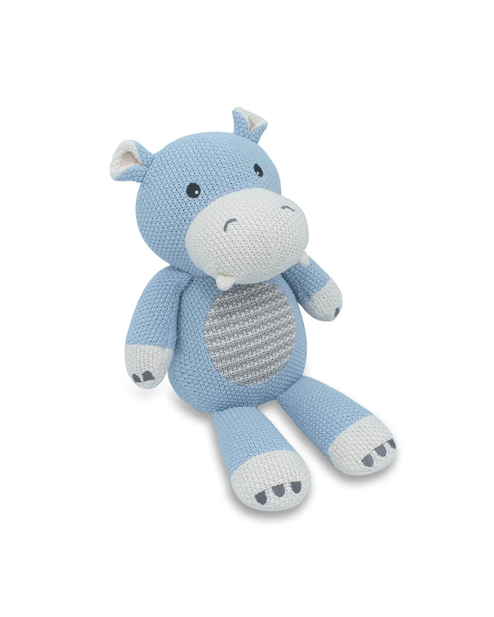 Knitted Toy Henry the Hippo