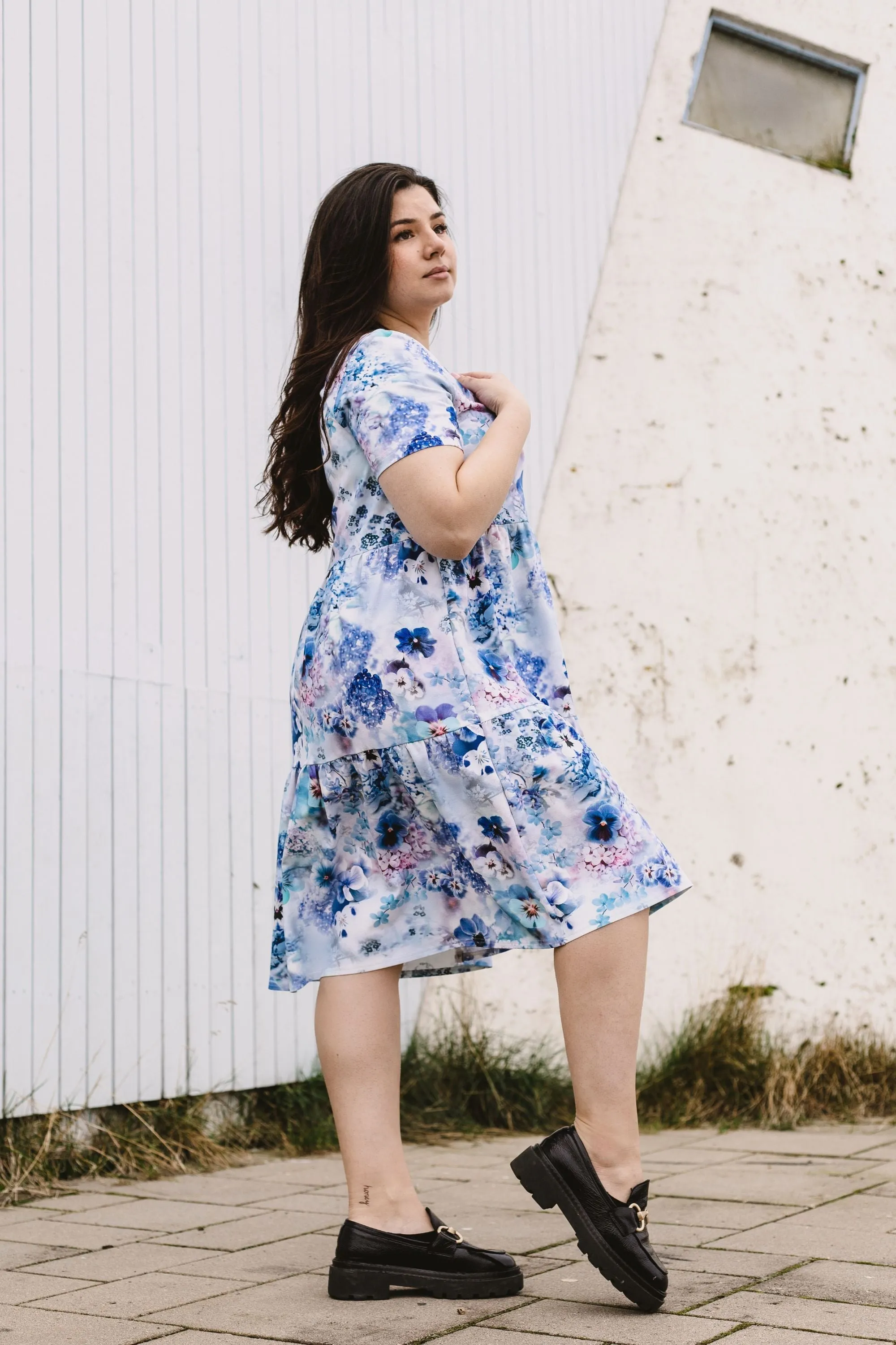 Layer Dress Lush Blue