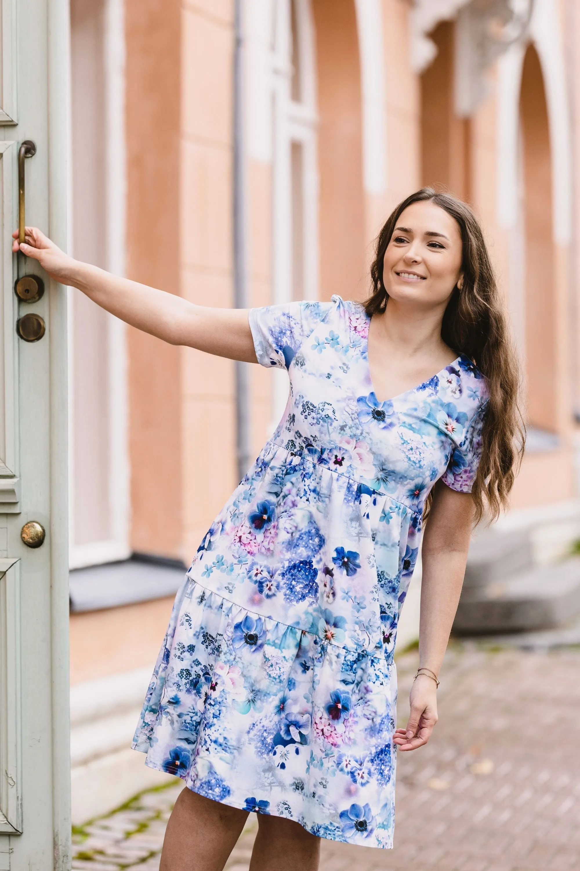 Layer Dress Lush Blue