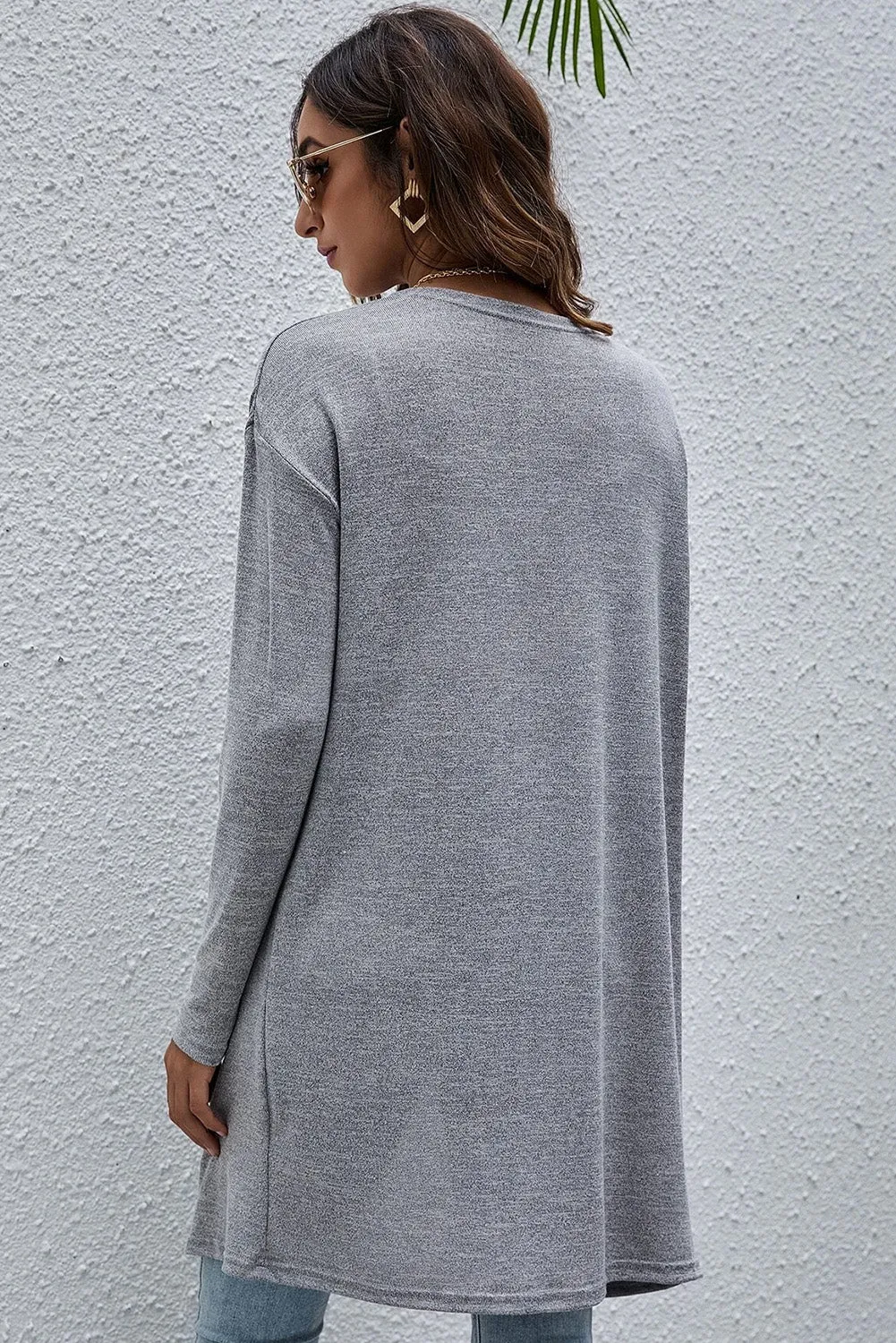 Lightweight Cardigan - Gray