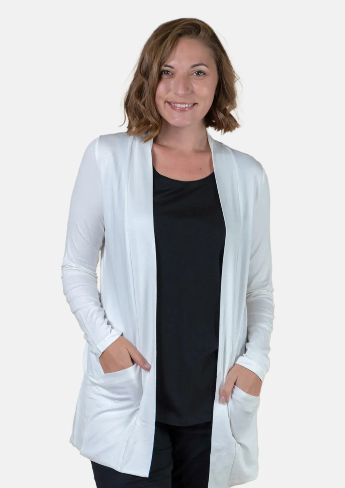 Lightweight Jersey Cardigan