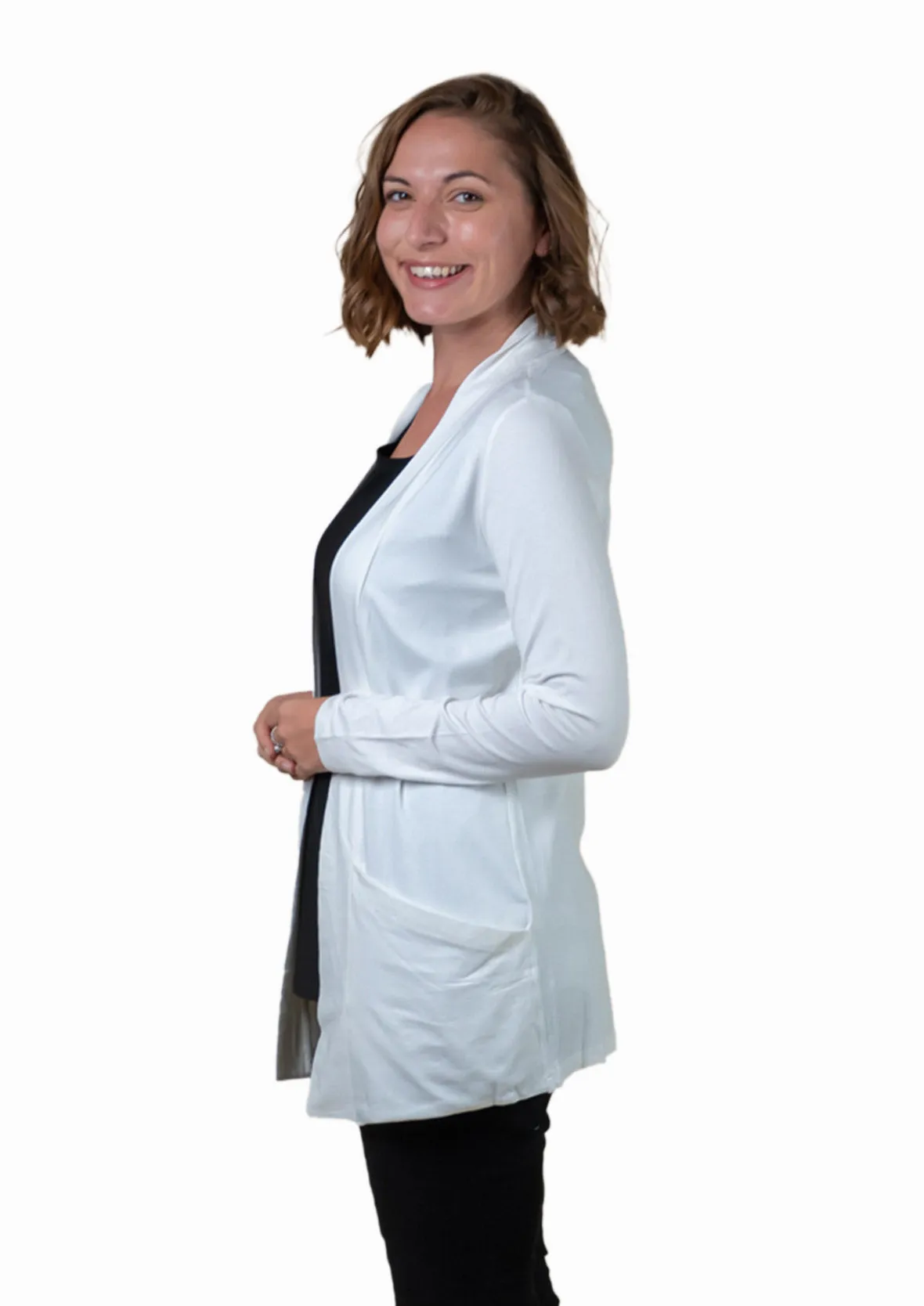 Lightweight Jersey Cardigan