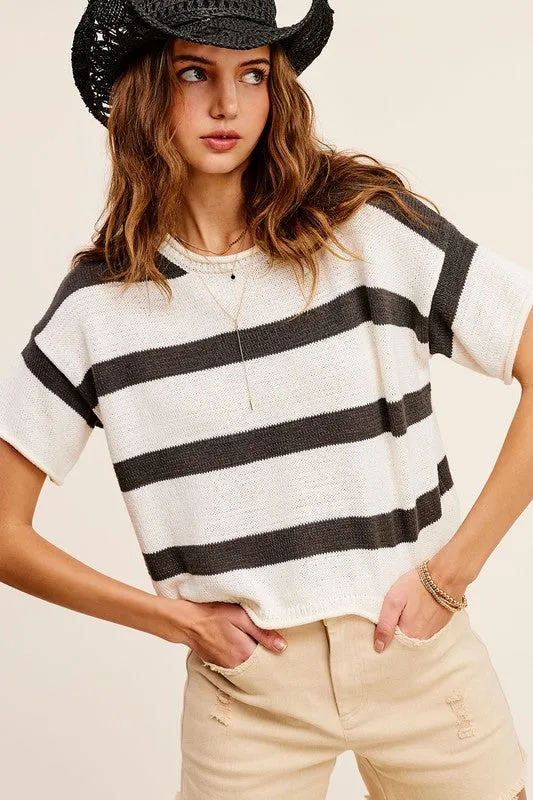 Lightweight Stripe Sweater