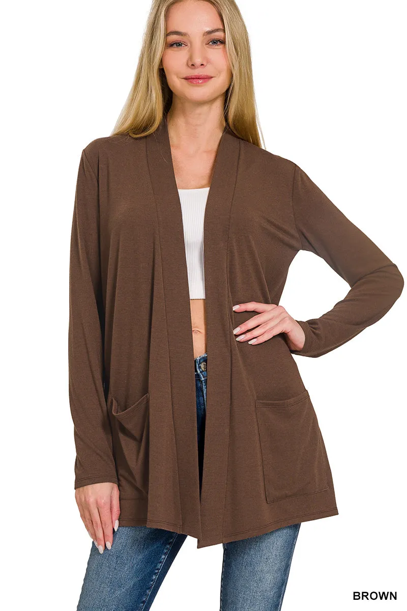 Long Sleeve Light Breeze Spring/Fall Cardigan (3 Options)