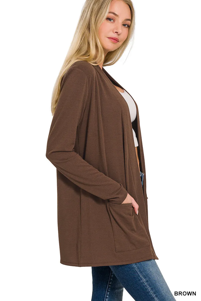 Long Sleeve Light Breeze Spring/Fall Cardigan (3 Options)