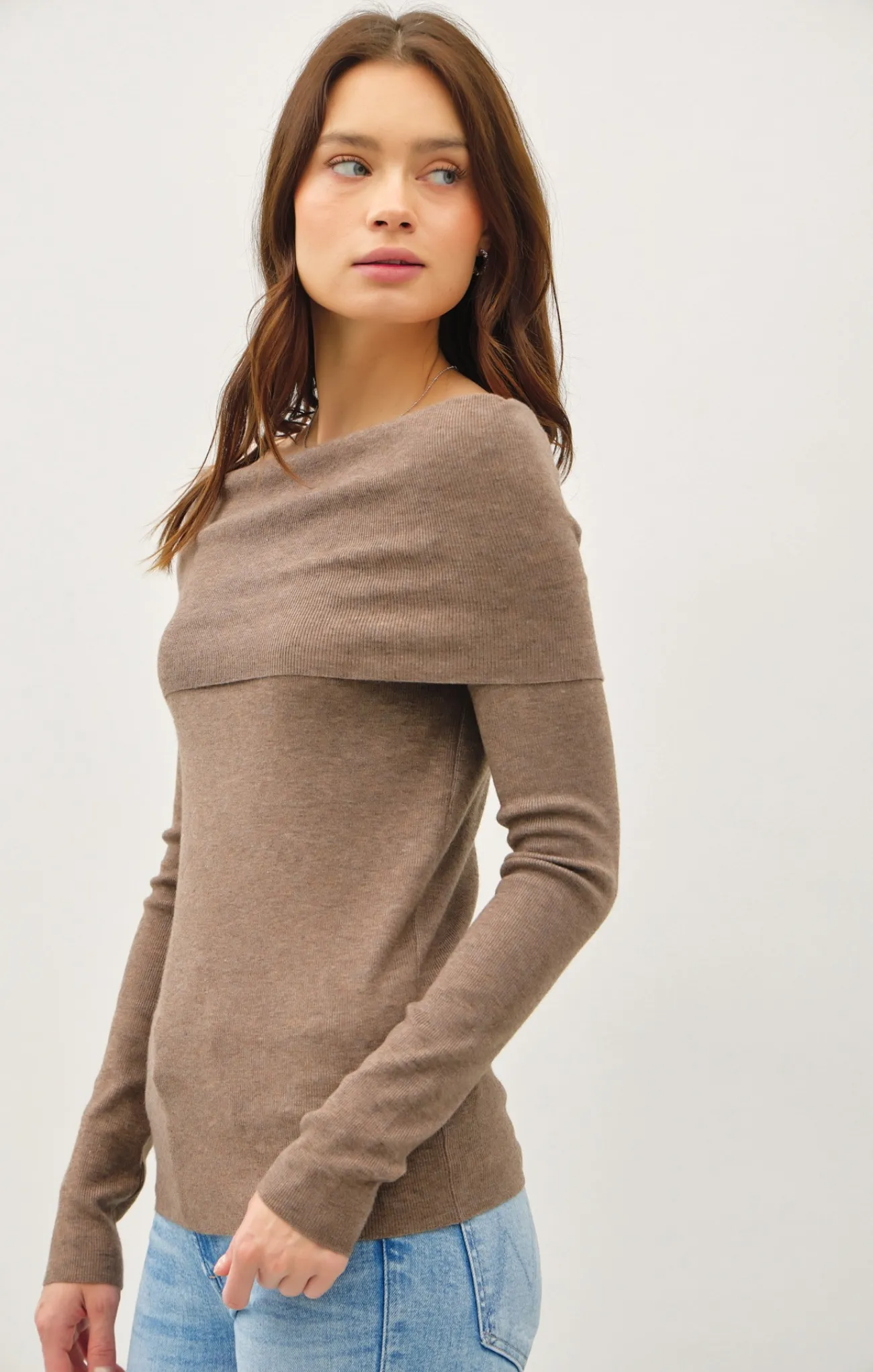 Loretta Off Shoulder Sweater