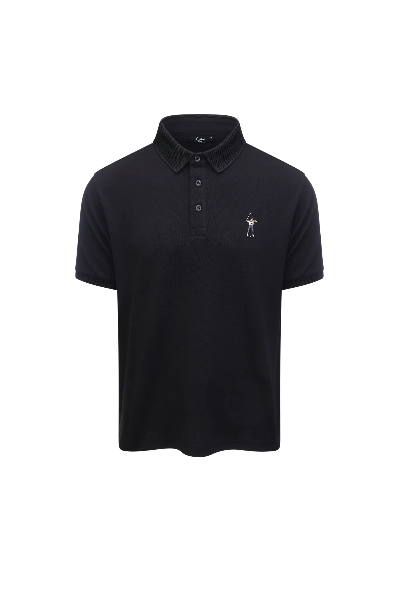 Men's Core Pique Polo Black