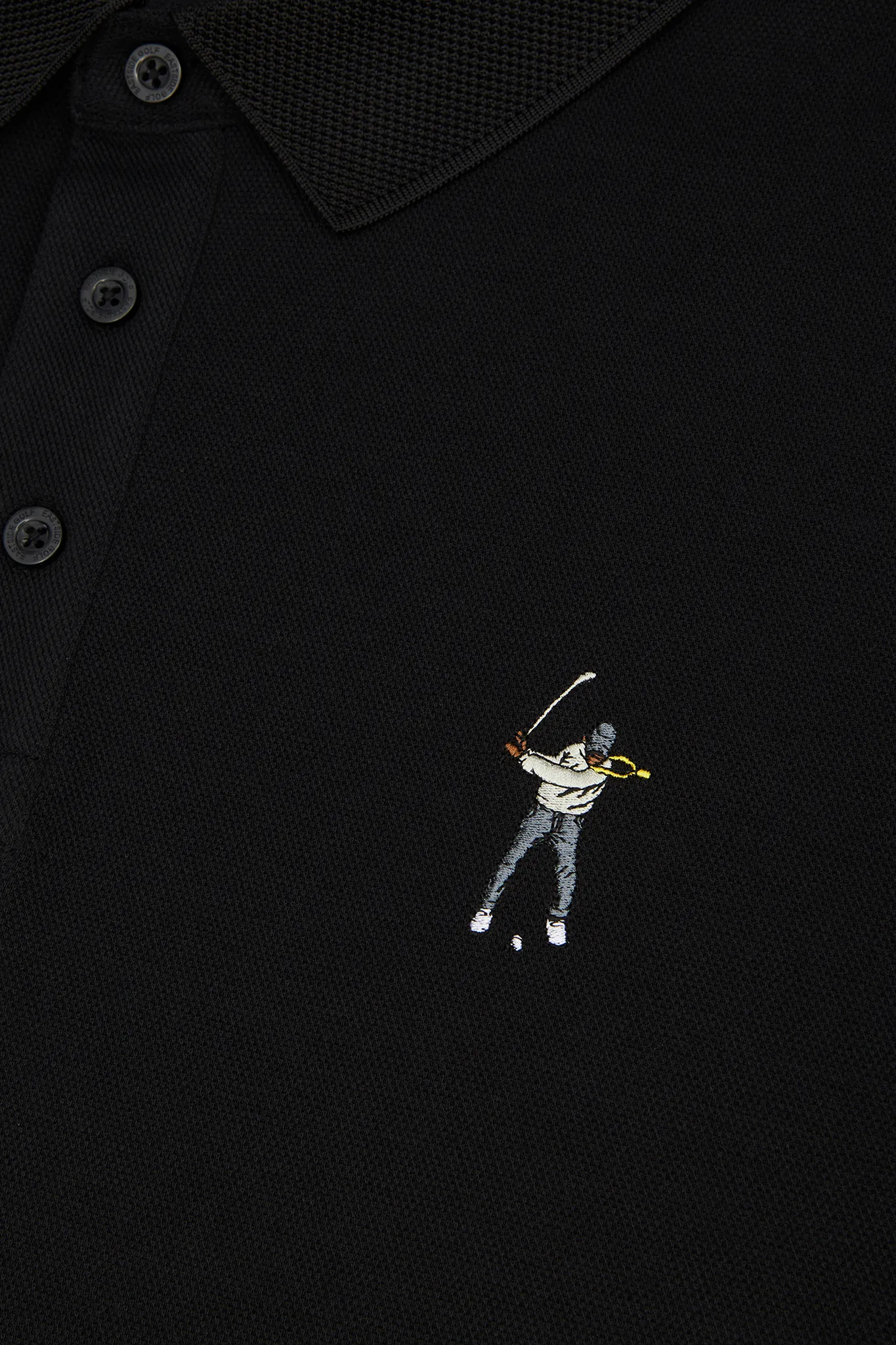 Men's Core Pique Polo Black