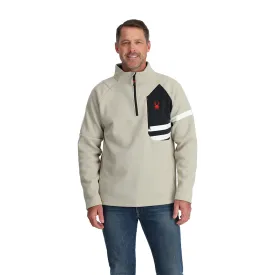 Mens Wengen Bandit Half Zip - Sandstorm