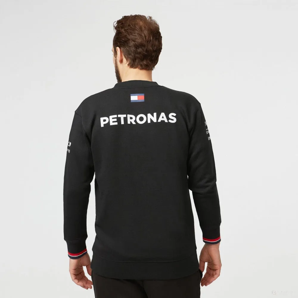 Mercedes Sweater, Crew, Black, 2022