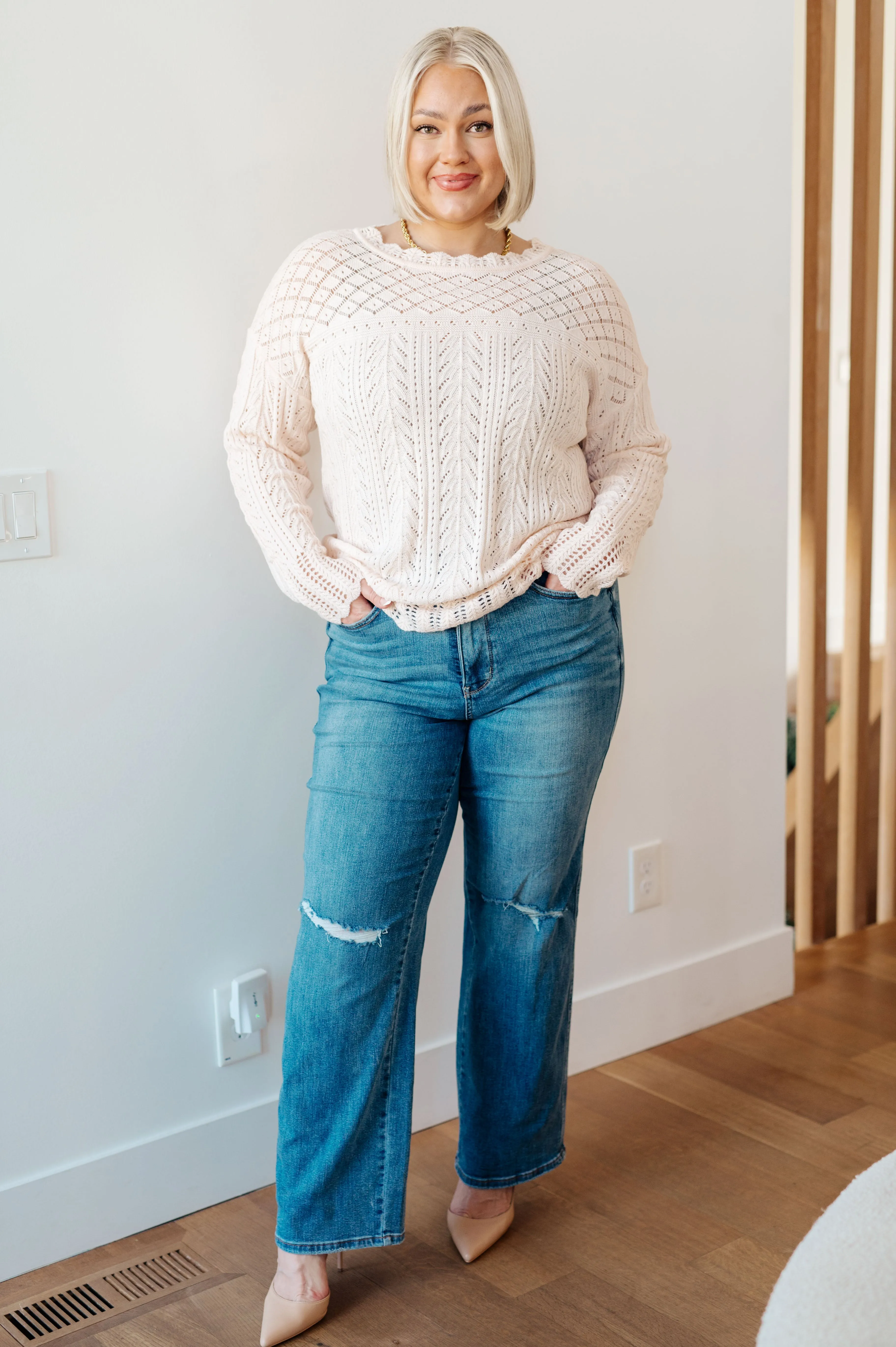 Natalie Lightweight Knit Sweater