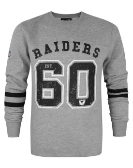 New Era NFL Oakland Raiders Vintage Number Men's Sweater