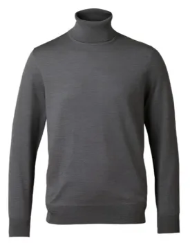 New York Man Brand Solid Cotton Blend Regular Fit Turtle Neck Sweater