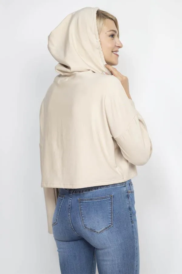 Organic Cotton Fleece Hoddie