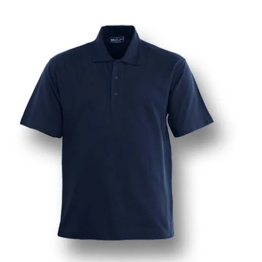 Plain Colour Poly Face Cotton Backing Short Sleeve Polo