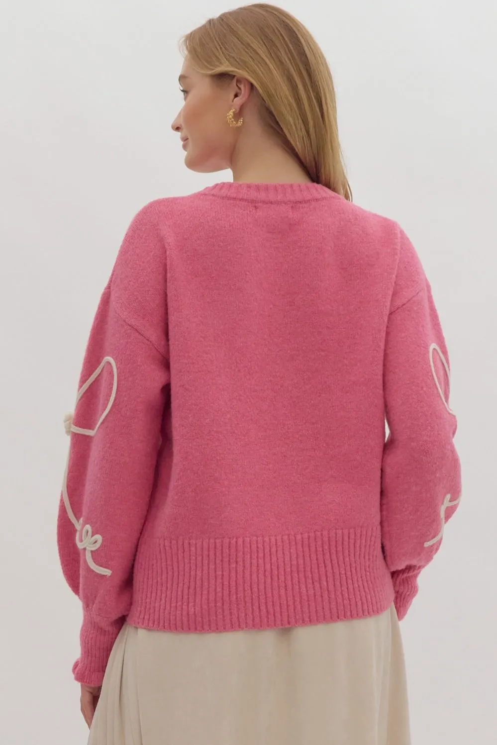 Pretty in Pink Sweater