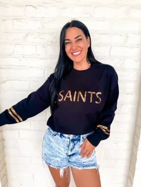 Queen Of Saints Sweater Black