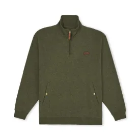 R.M.Williams Wagin 1/4 Zip Mens Fleece - Forest Green