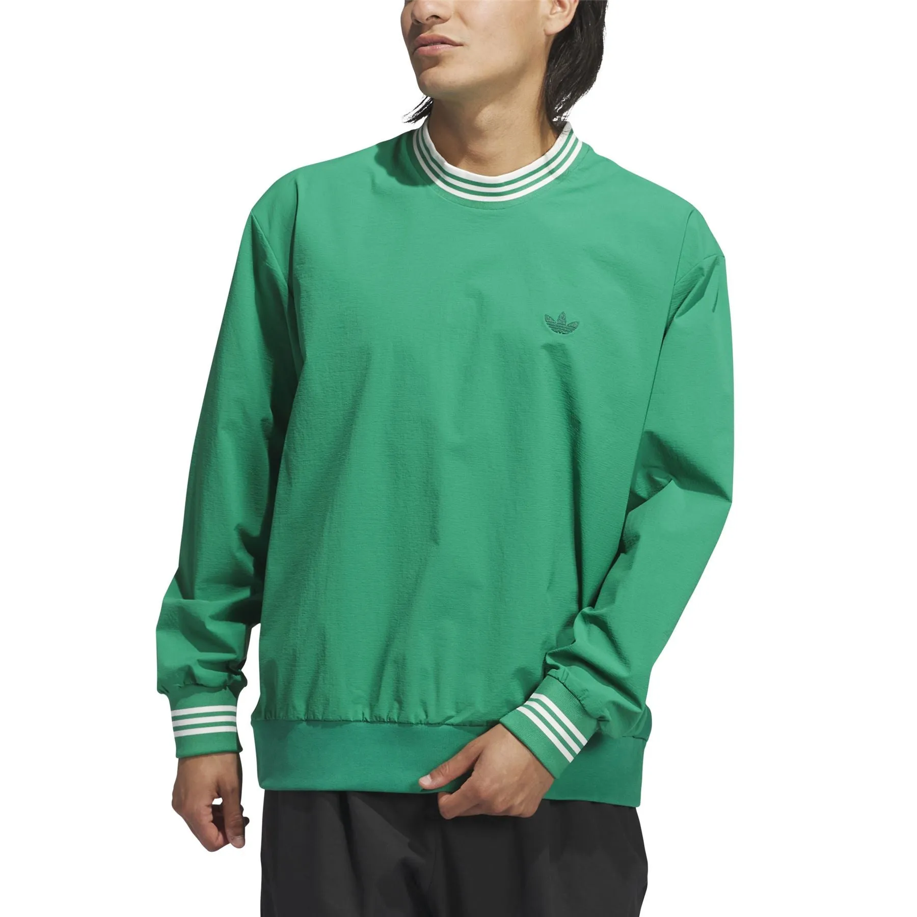 Rolling Links Skate Crew Neck Sweater Green - 2024