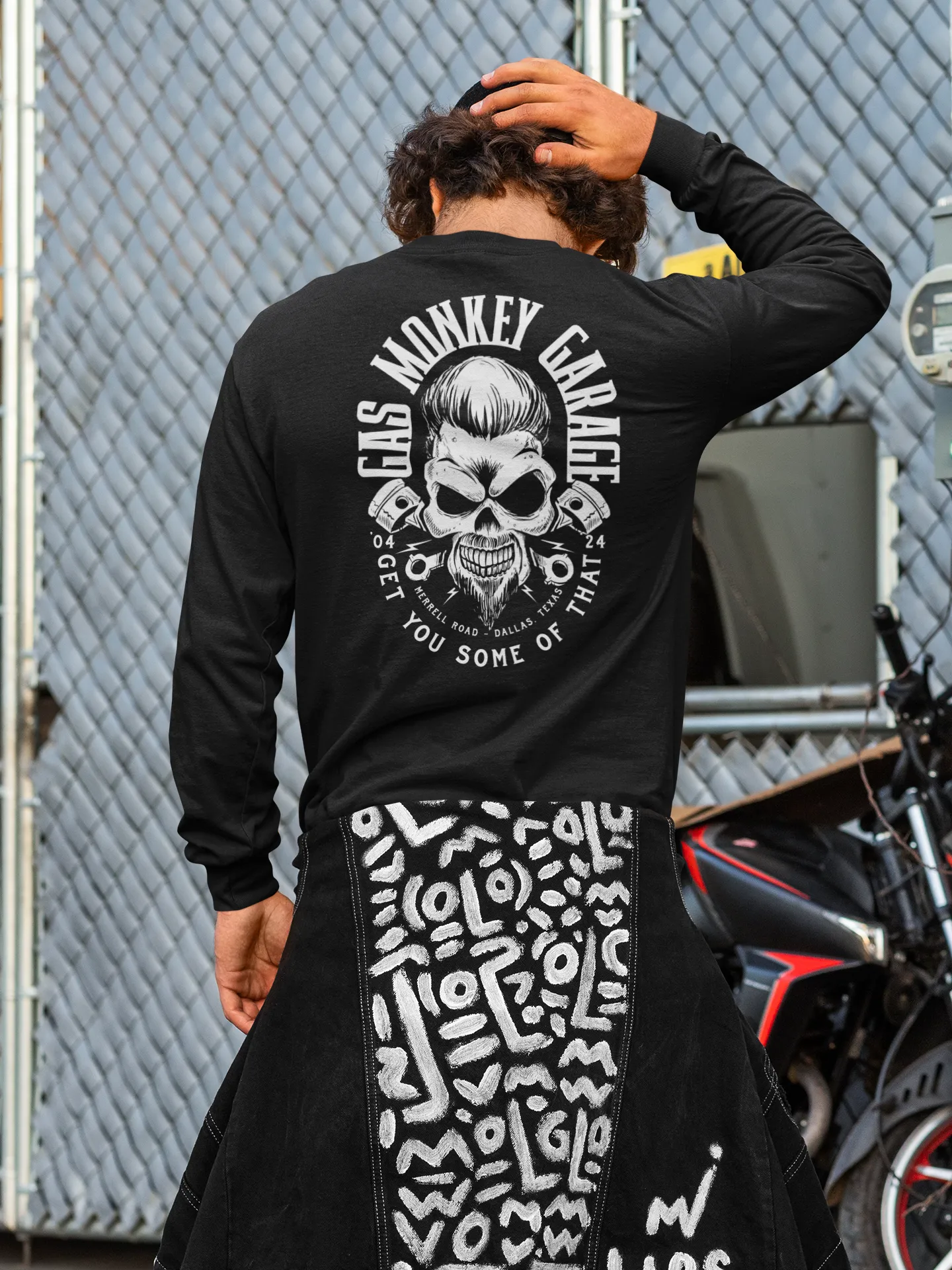 RRR Skull Long Sleeve