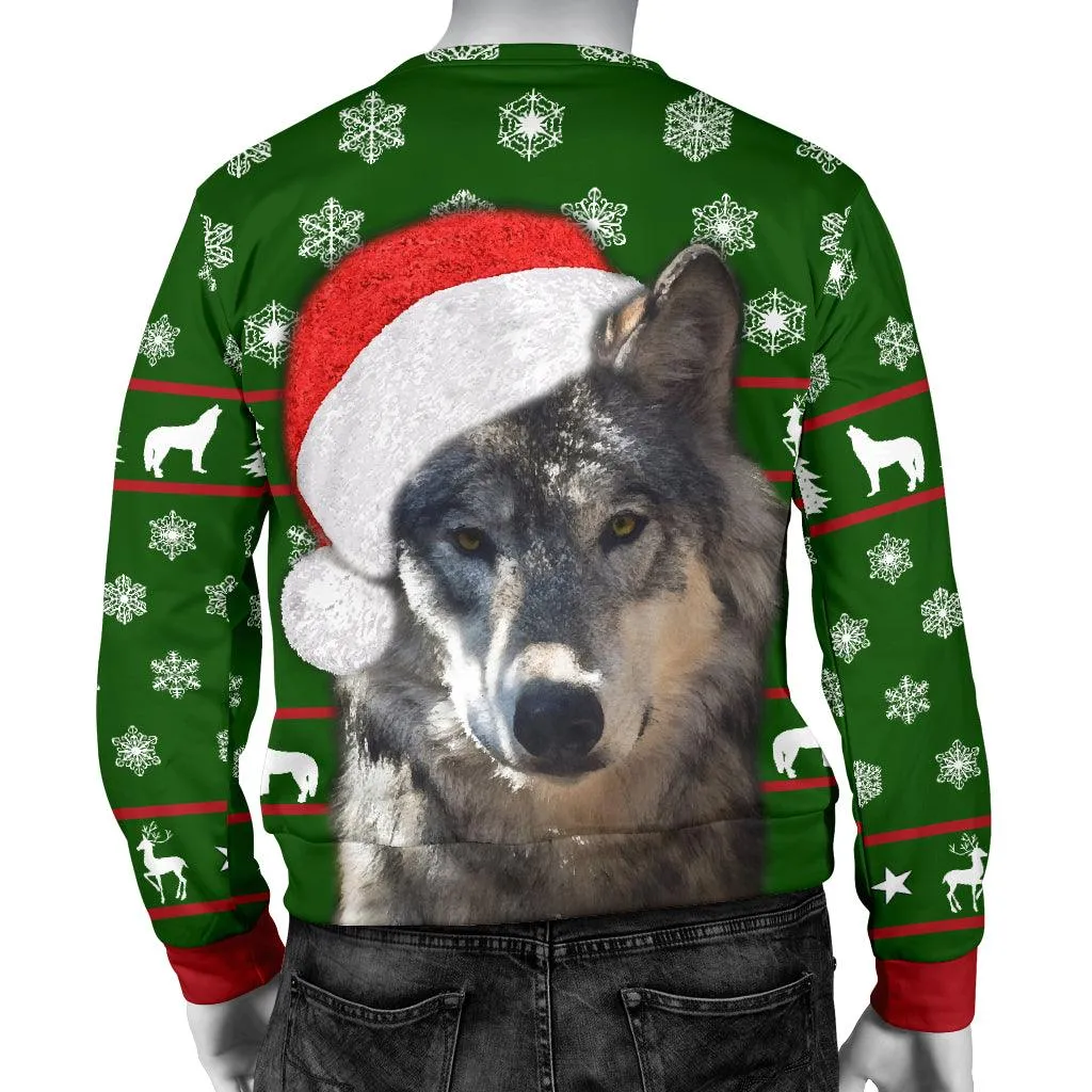 Santa Wolf Christmas Sweater