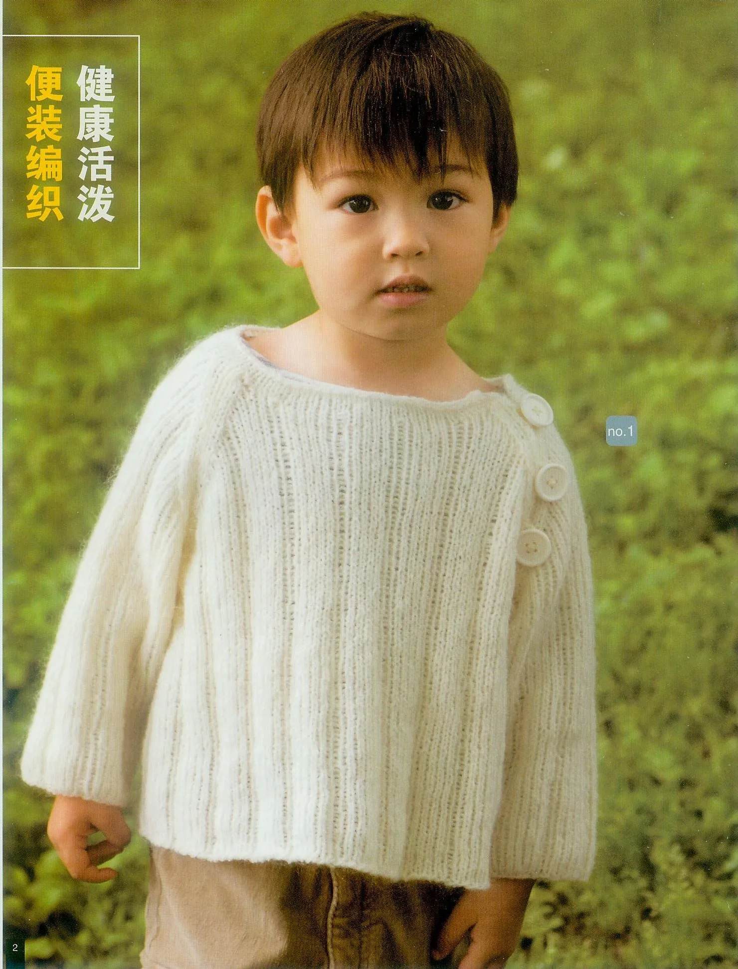 Stylish Children's Sweater (Chinese)