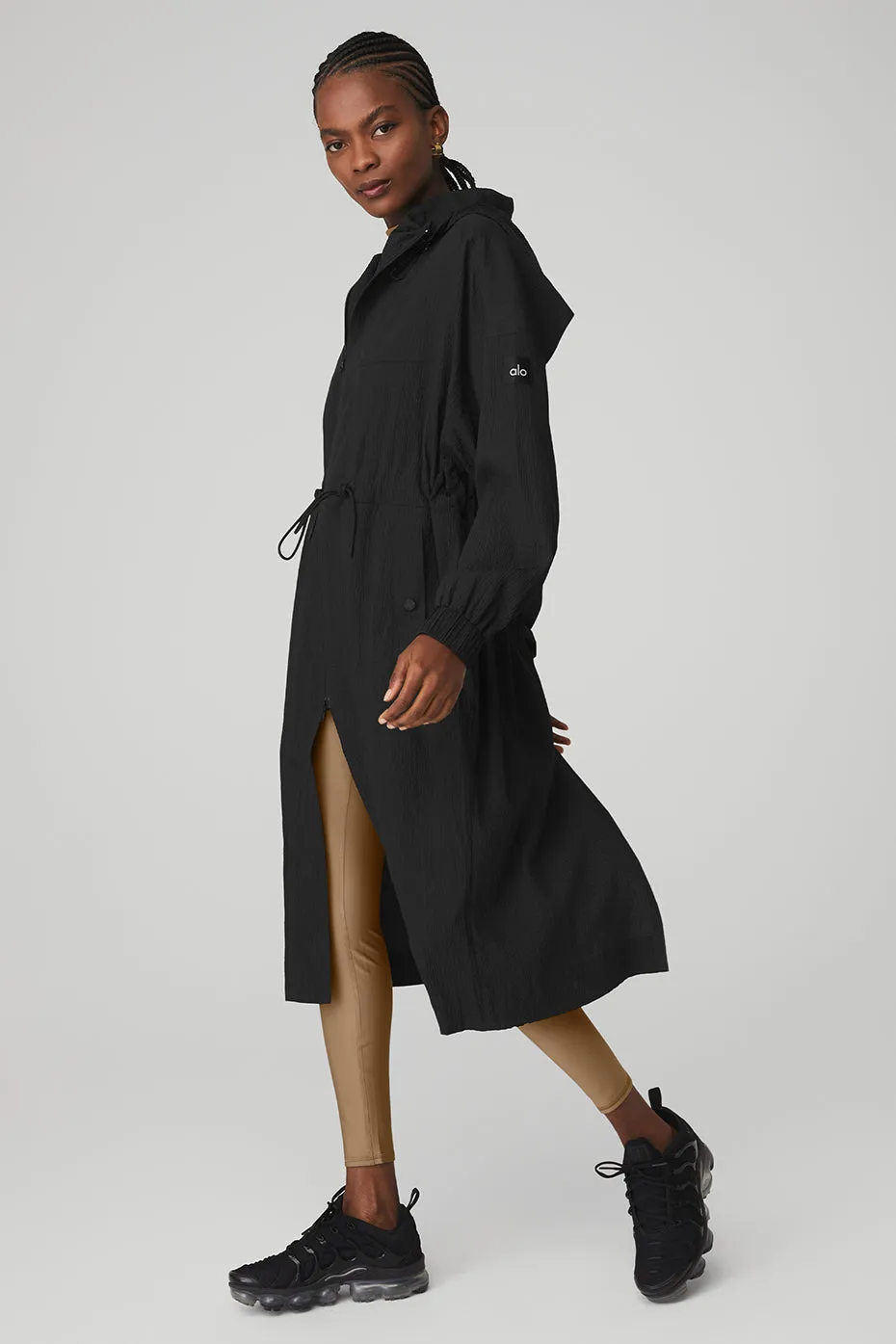 Summer Nights Lightweight Coat - Black