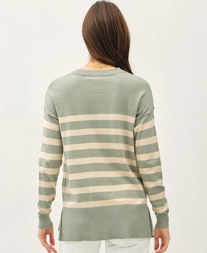 Whitney Striped Sweater