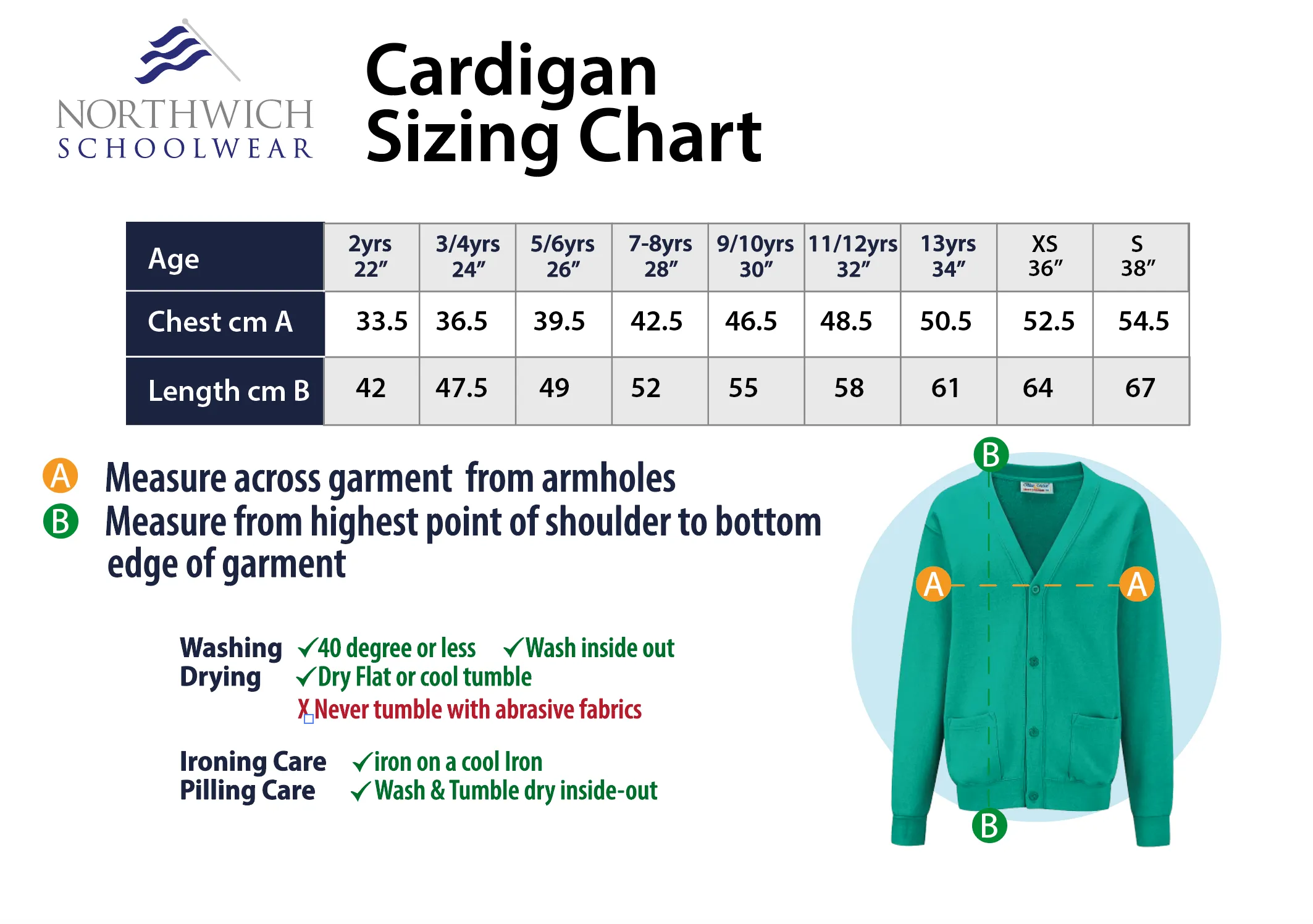 Witton Church Walk Primary School Cardigan